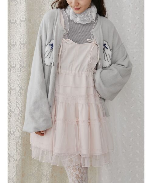 merry jenny（メリージェニー）の「チュールドロストミニキャミ