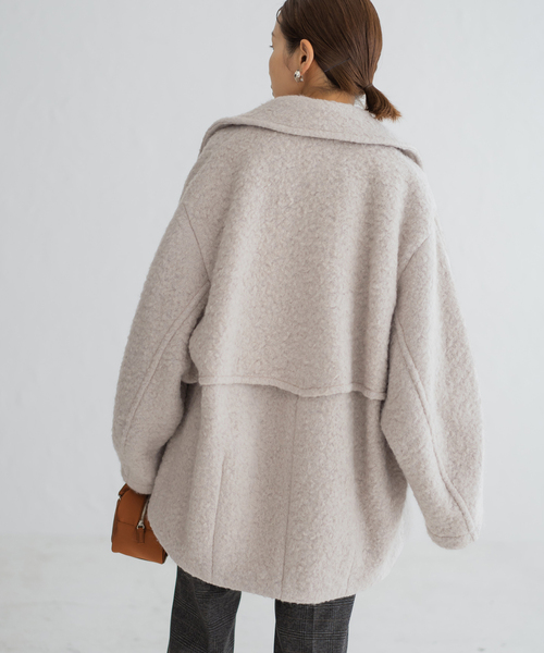 IENA（イエナ）の「ループインレイ ショートコート（その他アウター