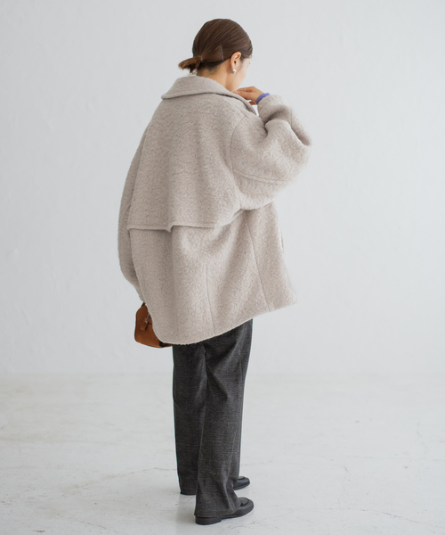 IENA（イエナ）の「ループインレイ ショートコート（その他アウター