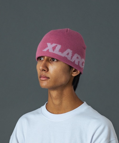 STANDARD LOGO BEANIE（ニットキャップ/ビーニー）｜XLARGE