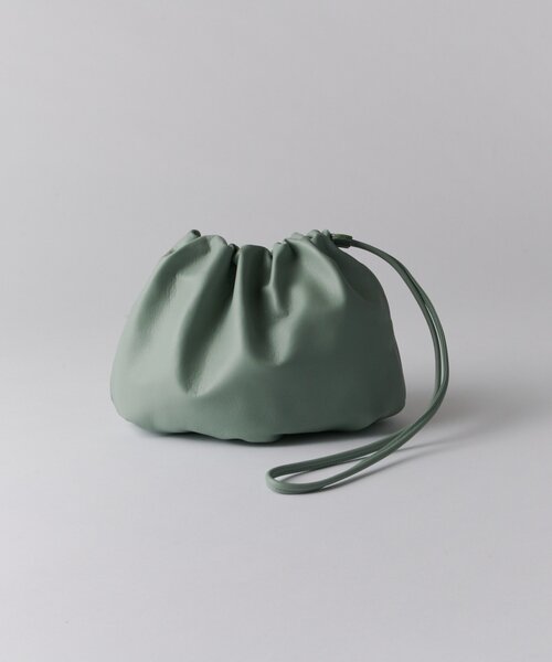 レザー巾着4WAYショルダーバッグ（ショルダーバッグ）｜russet