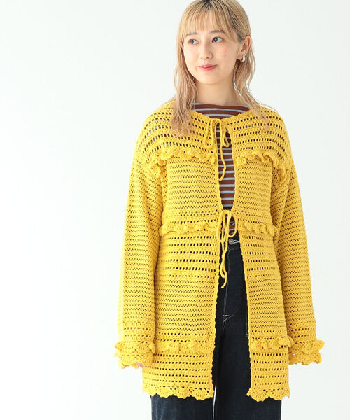 BEAMS BOY（ビームスボーイ）の「BEAMS BOY / フリル ニット