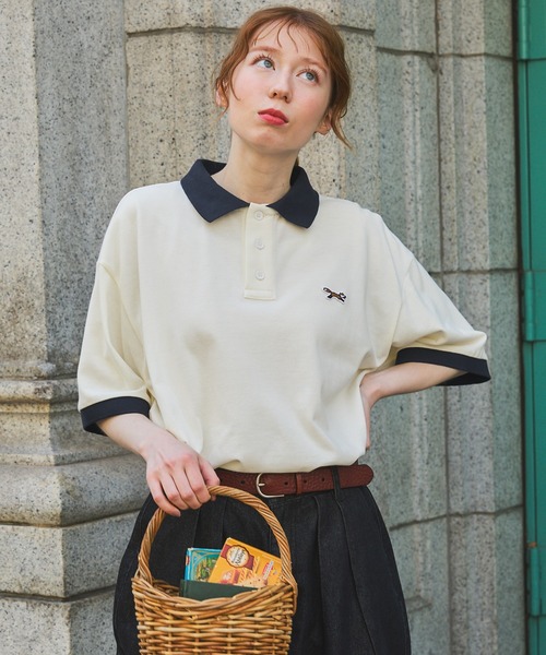 PENNEYS/ペニーズ 別注 THE FOX ロゴ ワッペン刺繍 鹿の子配色