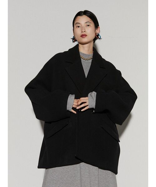 UN3D.（アンスリード）の「DOLMAN MIDDLE WOOL CT / ドルマンミドル