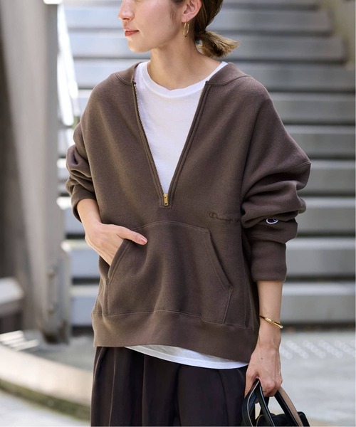≪追加≫Champion/チャンピオン 別注ハーフZIPリバースウィーブ11.5oz