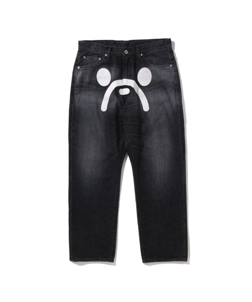 A BATHING APE（アベイシングエイプ）の「APE HEAD RELAXED FIT DENIM