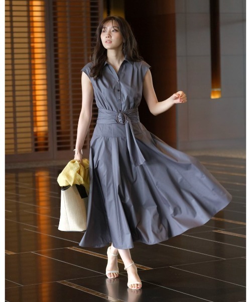 JUSGLITTY（ジャスグリッティー）の「シャツワンピース（ワンピース