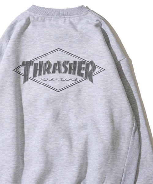 セール】【THRASHER / スラッシャー】裏起毛クラックプリント