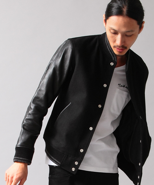 MONKEY TIME（モンキータイム）の「MT ∴メルトン アワードジャケット