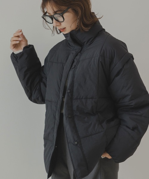 2WAYダウンベスト＆ジャケット（ダウンジャケット/コート