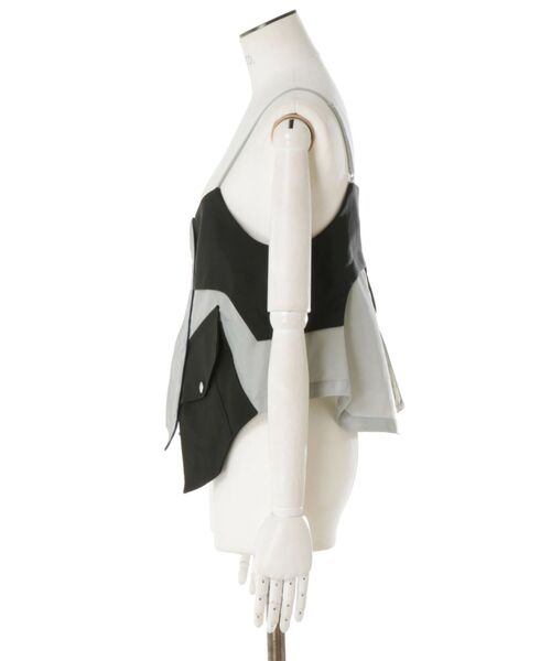 □ 44279☆年 UN3D. アンスリード MA-1ドッキングビスチェ 38 □ 44279