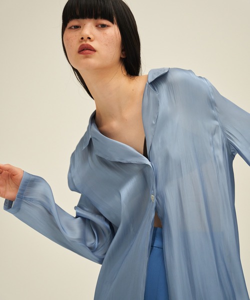 ENOF（イナフ）の「sheer jacket（シャツ/ブラウス）」 - WEAR