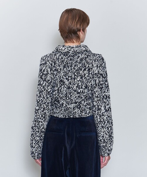 6（ロク）の「＜6(ROKU)＞ウール ローゲージ カーディガン