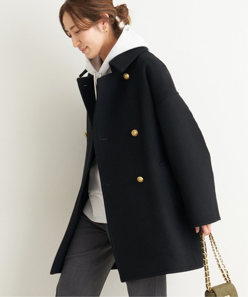 FRAMeWORK（フレームワーク）の「Super 100ダブルクロスPコート