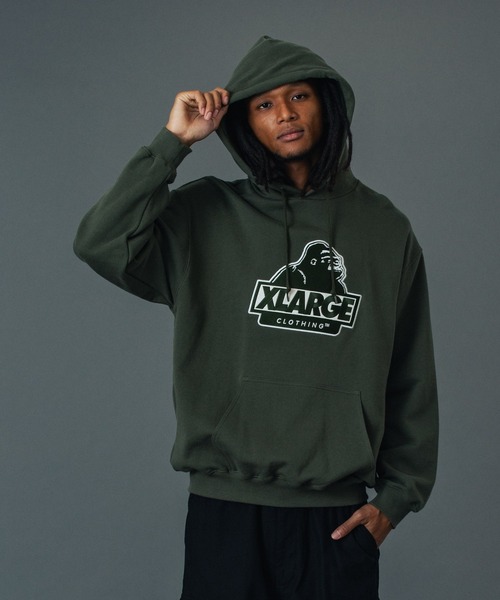 SLANTED OG PULLOVER HOODED SWEATSHIRT（パーカー）｜XLARGE
