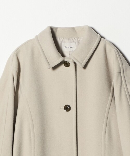 Steven Alan＞ウール ショート コート（ステンカラーコート）｜Steven