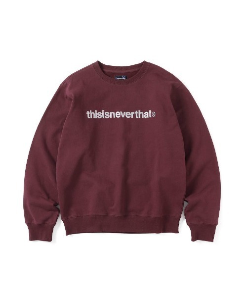 thisisneverthat（ディスイズネバーザット）の「T-LOGO CREWNECK