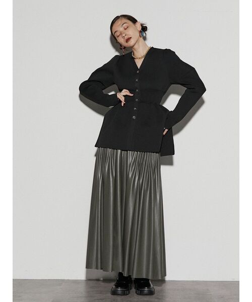 UN3D.（アンスリード）の「スリーパーツスリーブニットカーディガン