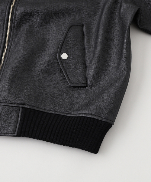 AFB / エーエフビー STUDDED BOMBER JACKET（ブルゾン）｜AFB