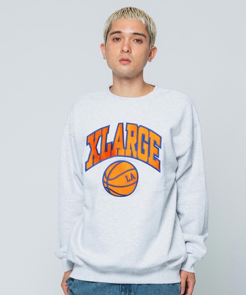 XLARGE（エクストララージ）の「COLLEGE LOGO CREWNECK SWEAT