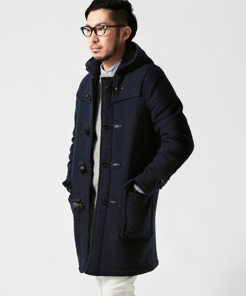 BEAMS（ビームス）の「GLOVERALL×BEAMS / 別注 ネイビー ウールボア