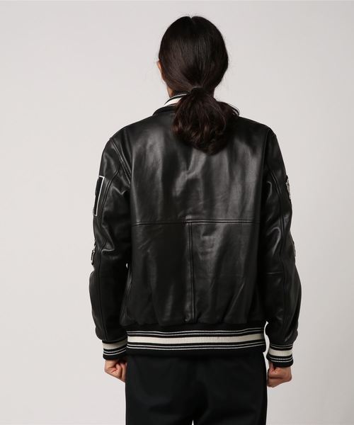 McGREGOR（マックレガー）の「オールラムレザースタジアムジャンパー