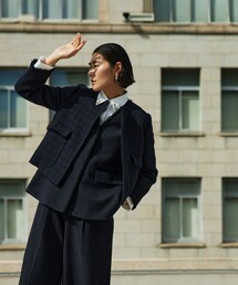 BALLSEY｜ボールジィのノーカラージャケット通販 - ZOZOTOWN