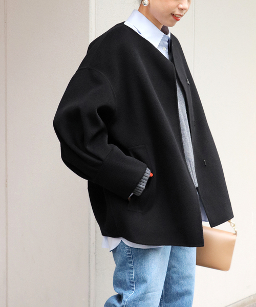 VERMEIL par iena（ヴェルメイユパーイエナ）の「super160s リバー