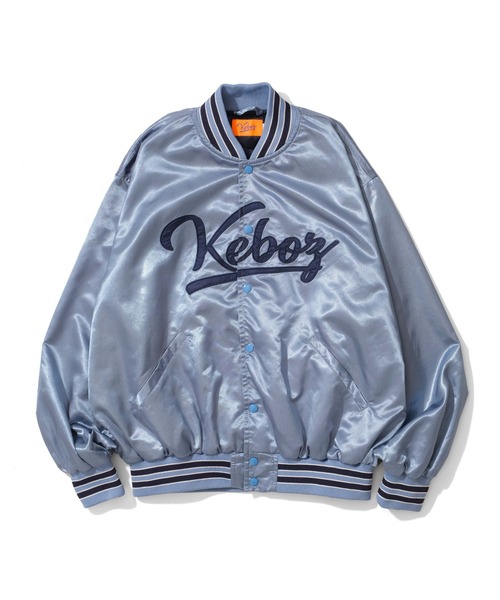 KEBOZ（ケボズ）の「SATIN VARSITY JACKET（スタジャン）」 - WEAR