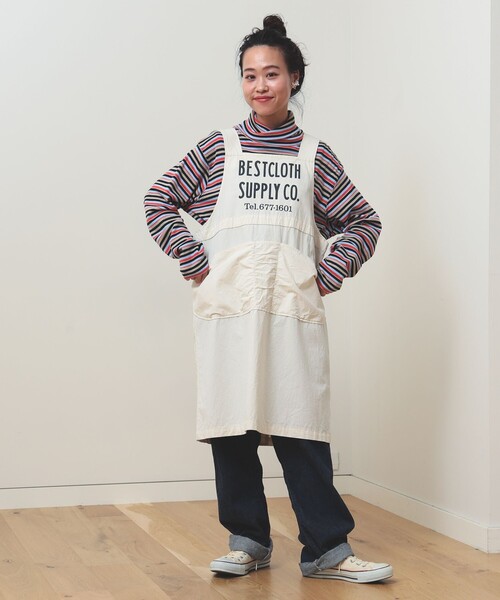 BEAMS BOY（ビームスボーイ）の「BEAMS BOY / BOY エプロン ワンピース