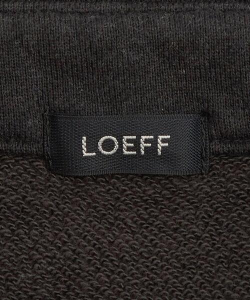LOEFF（ロエフ）の「＜LOEFF＞コットン スウェット ポロシャツ