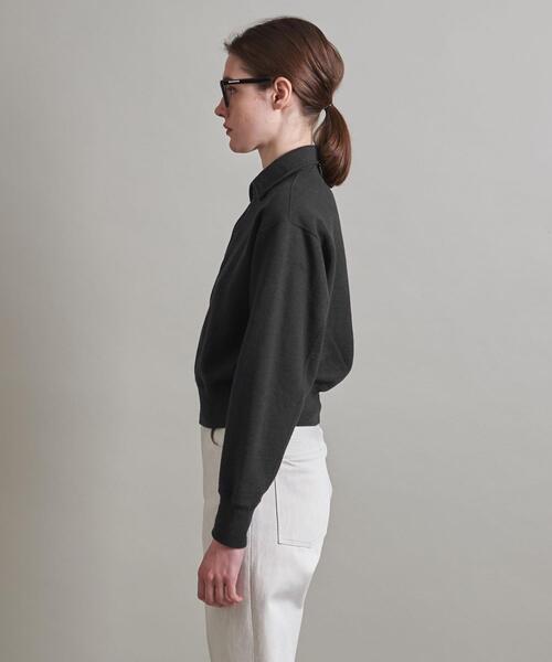 LOEFF（ロエフ）の「＜LOEFF＞コットン スウェット ポロシャツ