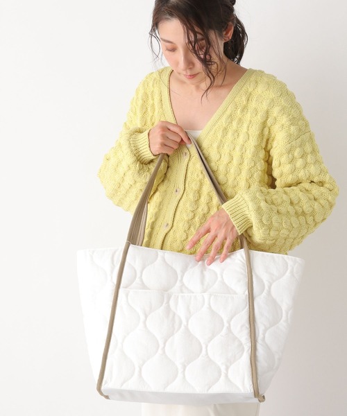 LEPSIM（レプシィム）の「マタニティ／キルティングトートバッグ