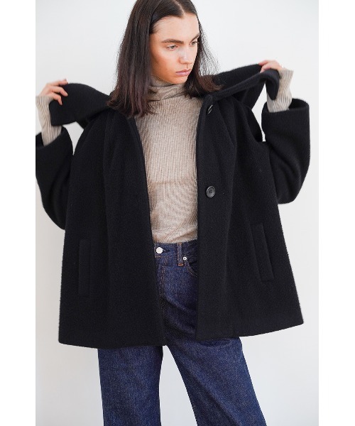 CLANE（クラネ）の「BIG COLLAR FLARE COAT（ブルゾン）」 - WEAR