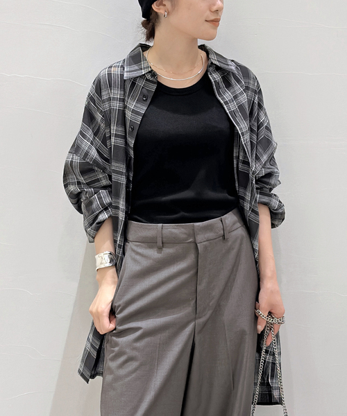 PROVOKE/プロヴォーク】別注Newオーバーサイズチェックシャツ（シャツ