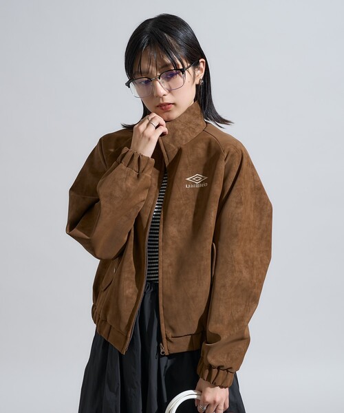 UMBRO × FREAK'S STORE/アンブロ 別注 LEATHERETTE STAND COLLAR