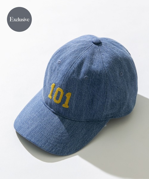 セール】『別注』Lee101×Sonny Label 刺繍デニムキャップUSED