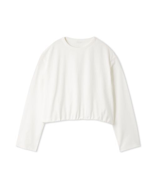 セール】ショート丈ドロストロンT（Tシャツ/カットソー）｜Mila Owen