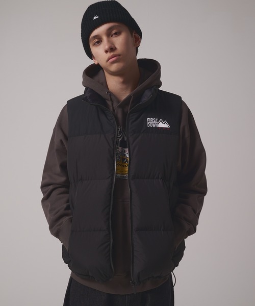 セール】バブルダウンベスト マイクロフト（ダウンベスト）｜FIRST