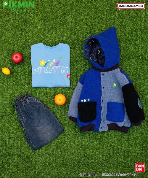 ピクミン】リバーシブルボアブルゾン（ブルゾン）｜BREEZE（ブリーズ