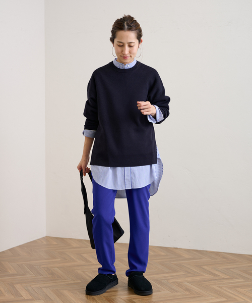 セール】スムースプルオーバー（ニット/セーター）｜FRAMeWORK