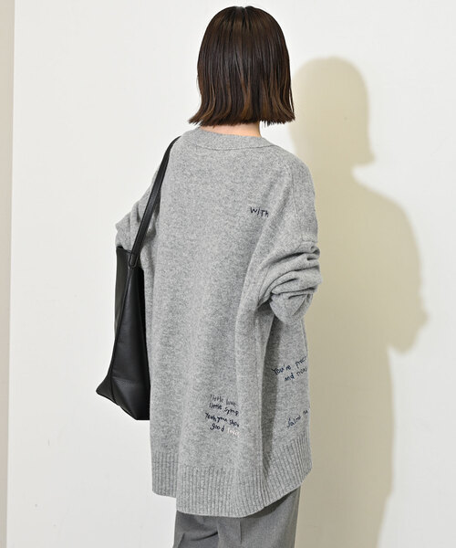 SLOBE IENA（スローブイエナ）の「《追加》embroidery カーディガン