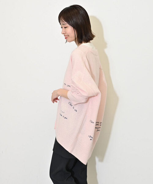 SLOBE IENA（スローブイエナ）の「《追加》embroidery カーディガン