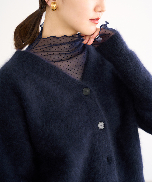 IENA（イエナ）の「fluffyファーカーディガン（カーディガン/ボレロ