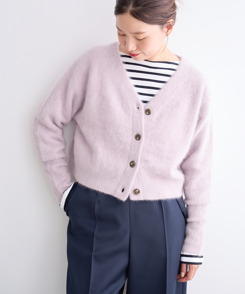 IENA（イエナ）の「fluffyファーカーディガン（カーディガン/ボレロ