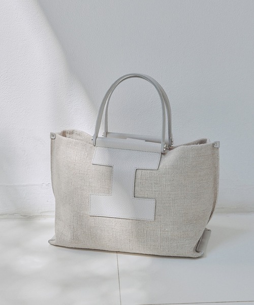 IACUCCI（イアクッチ）の「ソルベット M LINO/CERVO（トートバッグ