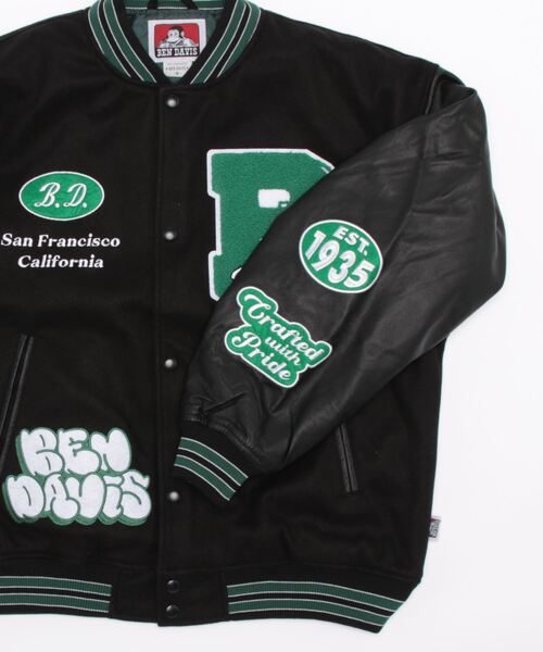 BEN DAVIS（ベンデイビス）の「【BEN DAVIS】スタジャン（スタジャン