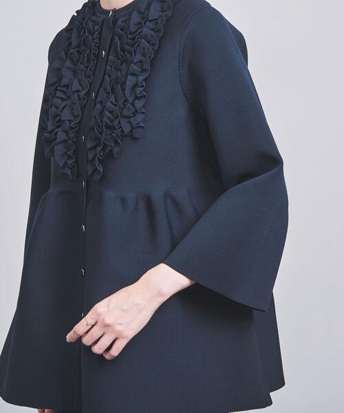 UNITED ARROWS（ユナイテッドアローズ）の「ミニフリル ニット