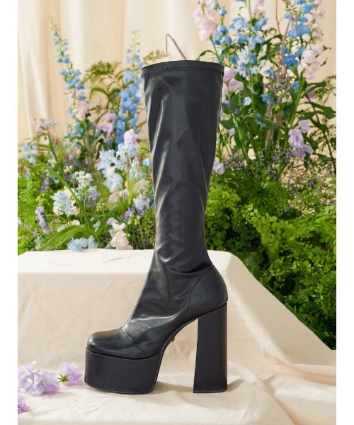 23SSストレッチレザーロングブーツ（ブーツ）｜Darich（ダーリッチ）の