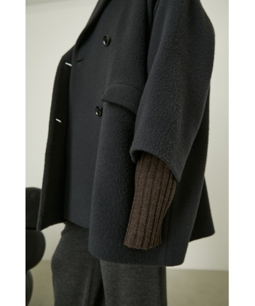 RIM.ARK（リムアーク）の「Wide double-breasted CT（チェスターコート